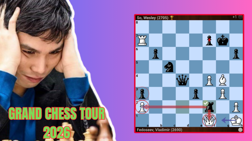 how wesley so totally dominate Vladimir in grand chess tour 2026